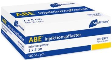 ABE Injektionspflaster 2 x 4 cm, 500 Stk.